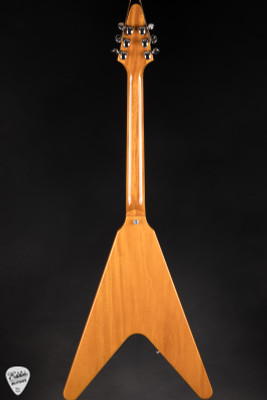 Gibson 70s Flying V Classic Antique Natural Electric Guitar