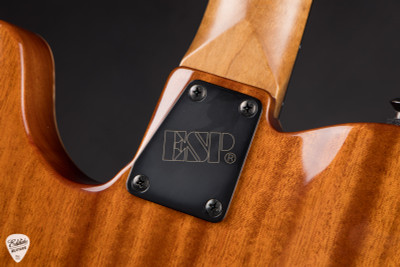 ESP USA TE-II HT Electric Guitar in Black Sunburst
