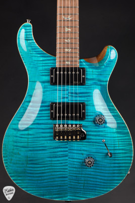 Paul Reed Smith Eddie’s Guitars Wood Library Custom 24 Brazilian FB/Rosewood Neck – Carroll Blue Electric Guitar