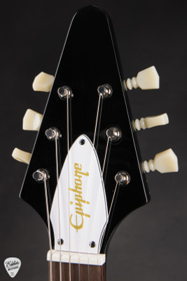 Epiphone Jimi Hendrix Love Drops Flying V Ebony Electric Guitar