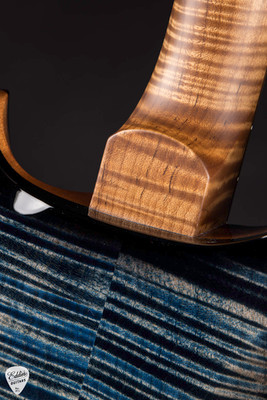 Paul Reed Smith Eddie’s Guitars Wood Library Hollowbody II Piezo Brazilian – Faded Whale Blue Smokeburst Electric Guitar