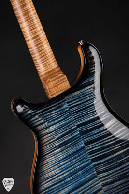 Paul Reed Smith Eddie’s Guitars Wood Library Hollowbody II Piezo Brazilian – Faded Whale Blue Smokeburst Electric Guitar