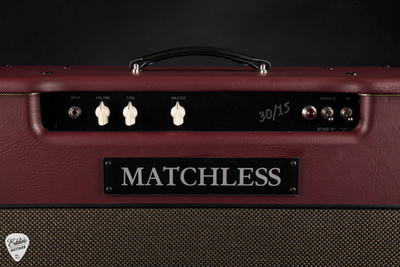 Matchless 30/15 – 2×12 – Burgundy/Gold Grill Amplifier