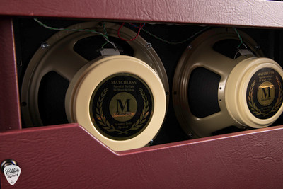 Matchless 30/15 – 2×12 – Burgundy/Gold Grill Amplifier