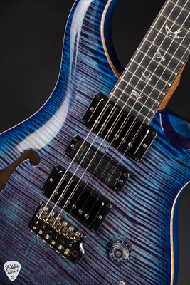 Paul Reed Smith Eddie’s Guitars Wood Library Special Semi Hollow – Dark Cherry Sunburst/Ebony Fretboard/Figured Maple Neck Electric Guitar