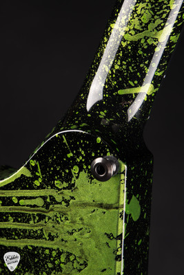 ESP V-II FR BH – Alien Blood Spatter Electric Guitar