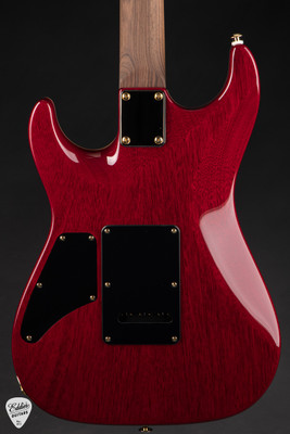 Suhr Standard Carve Top Pau Ferro Neck – Transparent Lemon Yellow Electric Guitar