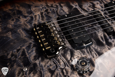 Paul Reed Smith Eddie’s Guitars Wood Library Modern Eagle V Brazilian – Charcoal Cherry Burst Electric Guitar