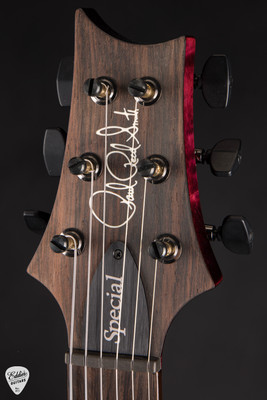 Paul Reed Smith Eddie’s Guitars Wood Library Special Semi Hollow – Red Tiger/Brazilian Fretboard/Stained Maple Neck Electric Guitar