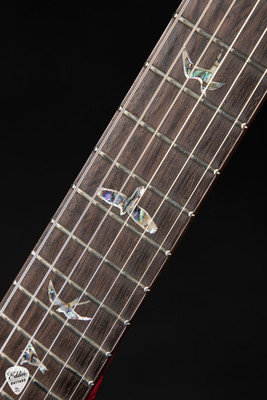 Paul Reed Smith Eddie’s Guitars Wood Library Special Semi Hollow – Red Tiger/Brazilian Fretboard/Stained Maple Neck Electric Guitar