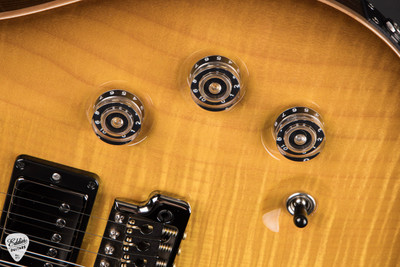 Paul Reed Smith Eddie’s Guitars Wood Library DGT (David Grissom Trem)/Stained Maple Neck – Livingston Lemondrop Electric Guitar