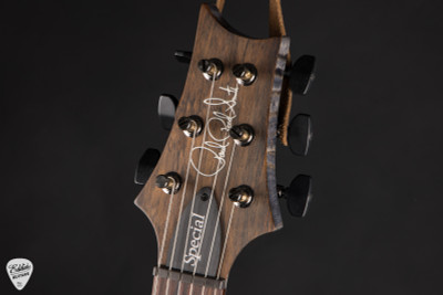 Paul Reed Smith Eddie’s Guitars Wood Library Special Semi Hollow Electric Guitar in Charcoal/Cocobolo Fretboard/Figured Maple Neck