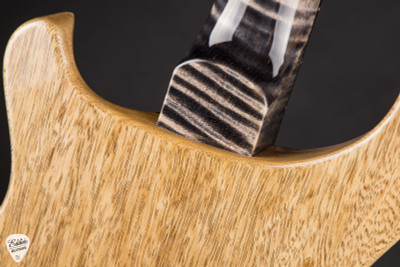 Paul Reed Smith Eddie’s Guitars Wood Library Special Semi Hollow Electric Guitar in Charcoal/Cocobolo Fretboard/Figured Maple Neck