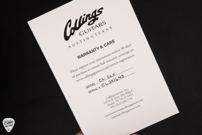 Collings City Limits Deluxe/ThroBak Custom – Tiger Eye Sunburst Electric Guitar