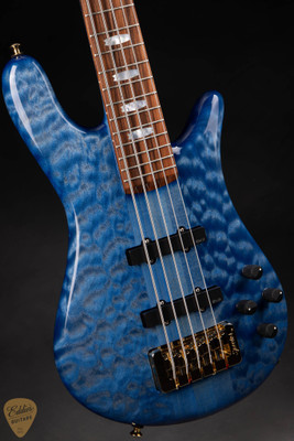 Spector Doug Wimbish USA Signature Series 5-String – DW Blue Bass Guitar