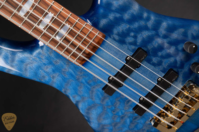 Spector Doug Wimbish USA Signature Series 5-String – DW Blue Bass Guitar
