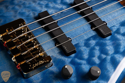 Spector Doug Wimbish USA Signature Series 5-String – DW Blue Bass Guitar