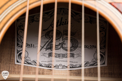Atkin OO37s – Baked Sitka Spruce & Koa Acoustic Guitar
