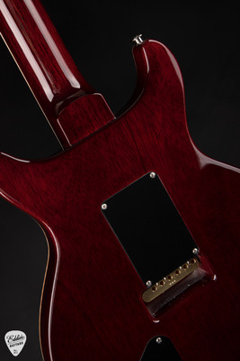 Paul Reed Smith Eddie’s Guitars Wood Library Santana Retro – Fire Red Electric Guitar