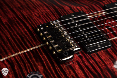 Paul Reed Smith Eddie’s Guitars Wood Library Santana Retro – Fire Red Electric Guitar