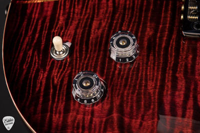 Paul Reed Smith Eddie’s Guitars Wood Library Santana Retro – Fire Red Electric Guitar