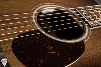 Santa Cruz The Vault Series OM Style 45 – Dark Forest Ancient Cypress & The Tree Mahogany Acoustic Guitar