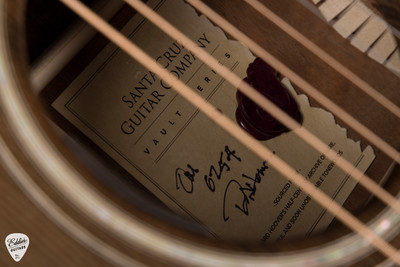 Santa Cruz The Vault Series OM Style 45 – Dark Forest Ancient Cypress & The Tree Mahogany Acoustic Guitar