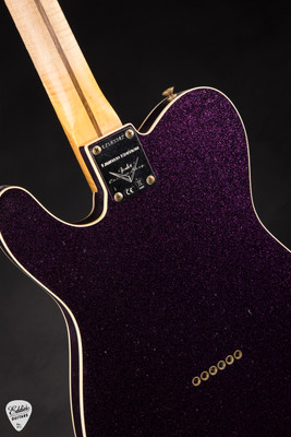 Fender Custom Shop LTD Hotshot Telecaster Journeyman Relic – Magenta Sparkle Electric Guitar