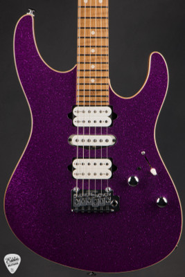 Suhr Modern Roasted - Fuchsia Sparkle - Eddie's Guitars