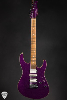 Suhr Modern Roasted - Fuchsia Sparkle - Eddie's Guitars