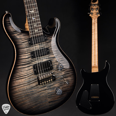 Paul Reed Smith Eddie’s Guitars Wood Library Studio Swamp Ash/Torrefied Maple Neck/Ziricote FB – Faded Whale Blue Smokeburst Electric Guitar