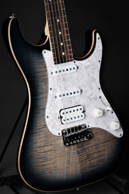 Suhr Standard Pro - Faded Trans Whale Blue Burst