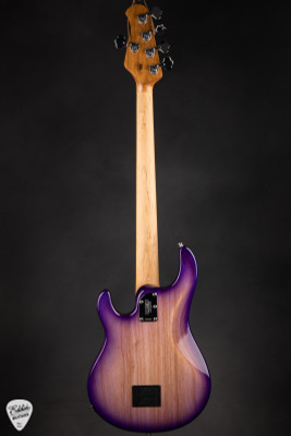 Ernie Ball Music Man StingRay 5 Special H Bass Guitar in Purple Sunset