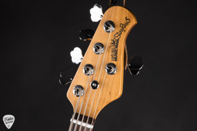 Ernie Ball Music Man StingRay 5 Special H Bass Guitar in Purple Sunset