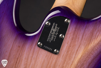 Ernie Ball Music Man StingRay 5 Special H Bass Guitar in Purple Sunset