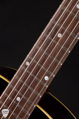 Atkin The Nineteen Black Top - Baked Sitka Spruce & Mahogany Acoustic Guitar