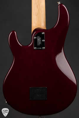 Ernie Ball Music Man StingRay 5 Special HH Bass Guitar in Oxblood