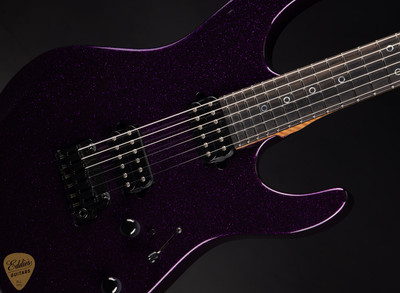 Suhr Modern Roasted – Metallic Purple Sparkle Electric Guitar