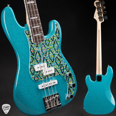 Fender Custom Shop Masterbuilt P/J Bass NOS- Taos Turquoise