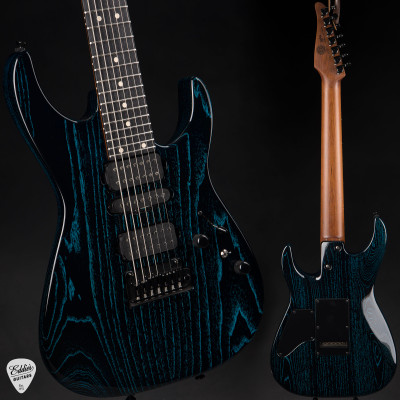 Tom Anderson Angel Player 7 40th Anniversary Electric Guitar in Black with Bora Doghair