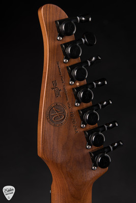 Tom Anderson Angel Player 7 40th Anniversary Electric Guitar in Black with Bora Doghair