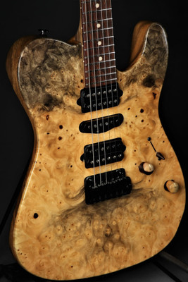 Suhr Classic T 24 - Black Limba/Buckeye Burl