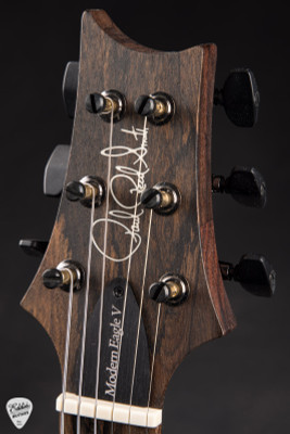 Paul Reed Smith Eddie’s Guitars Wood Library Modern Eagle V Ziricote FB/Rosewood Neck – Charcoal Jade Burst Electric Guitar