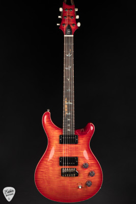 Paul Reed Smith Eddie’s Guitars Wood Library DGT (David Grissom Trem)/Stained Maple Neck – Blood Orange Electric Guitar