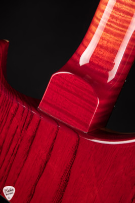 Paul Reed Smith Eddie’s Guitars Wood Library DGT (David Grissom Trem)/Stained Maple Neck – Blood Orange Electric Guitar