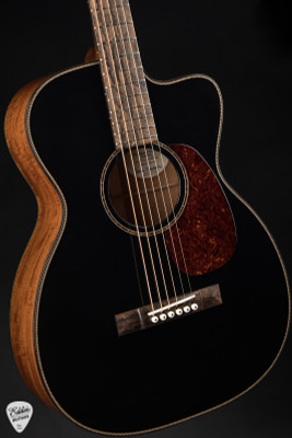 2025 - Bourgeois 00-12c Coupe Black Top - Italian Spruce & Sinker