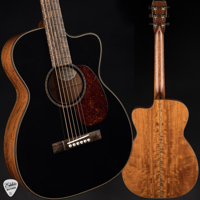 2025 - Bourgeois 00-12c Coupe Black Top - Italian Spruce & Sinker