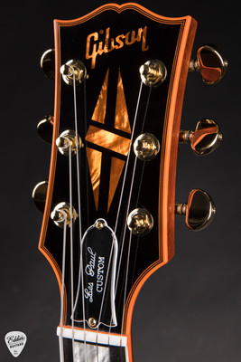 Gibson Custom Shop Made 2 Measure Les Paul Custom Figured Orange Widow Electric Guitar