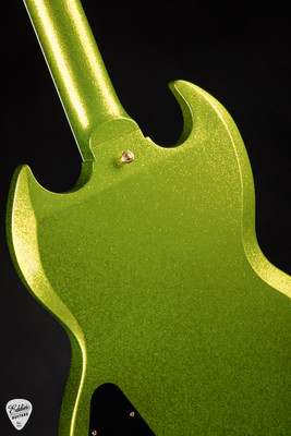 Gibson Custom Shop Made 2 Measure SG Custom Gloss Gecko Green Sparkle Electric Guitar