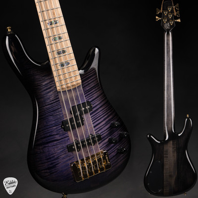 Spector NS-5 Neck Thru Bass Guitar in Nightshade